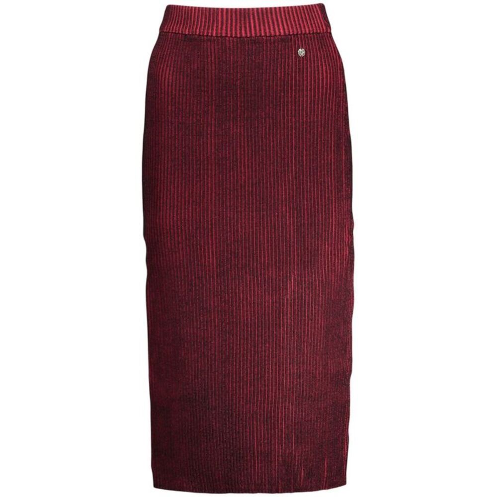 Desigual Rosso Viscose Women's Women's Skirt